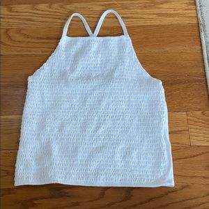 Women’s smocked halter top
